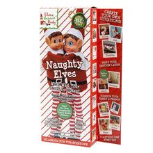 Carica l'immagine nel visualizzatore di Gallery, Set di 2-30,48 cm novità Naughty Girl And Boy Elves Behavin' Badly