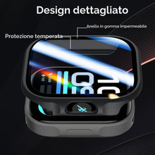 Carica l'immagine nel visualizzatore di Gallery, Cover per Xiaomi Redmi Watch 6 Lite, 2 pezzi, Nero+Trasparente