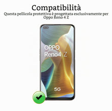 Carica l'immagine nel visualizzatore di Gallery, Vetro Temperato per Oppo Reno 4 Z 5G [3 Pezzi] Vetrino Protettivo Pellicola Protezione Schermo