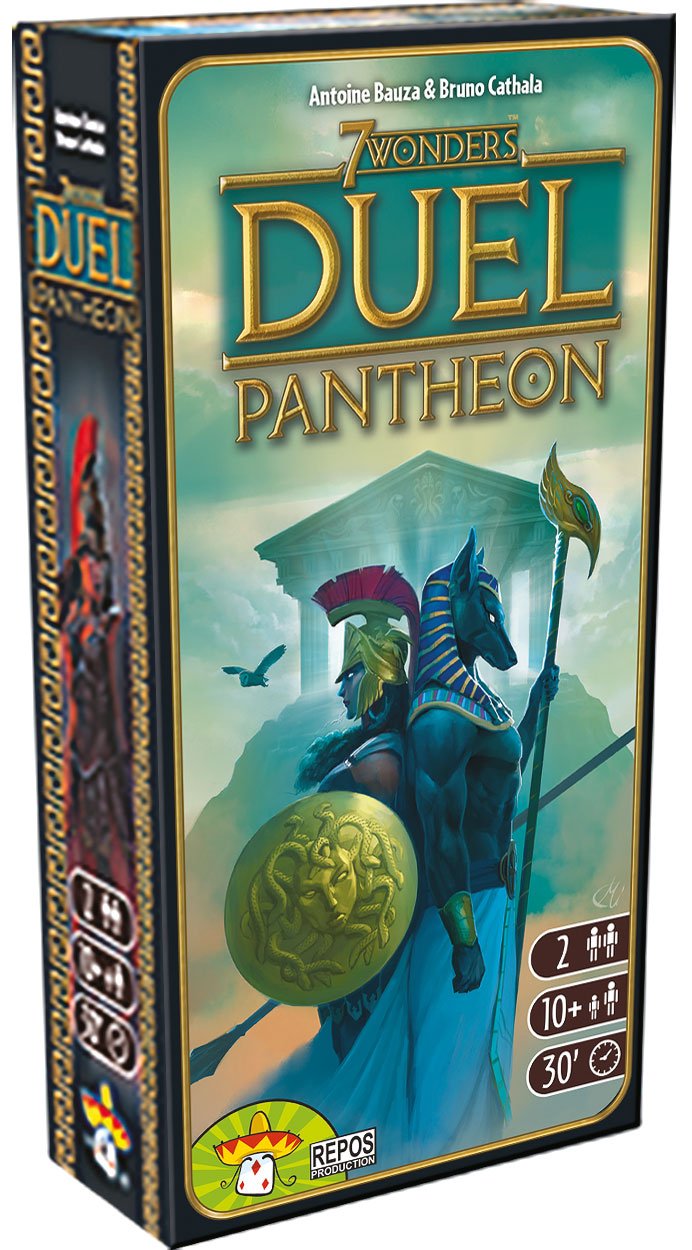Asmodee, 7 Wonders Duel: Pantheon, Espansione Gioco da Tavolo, Edizione in Italiano