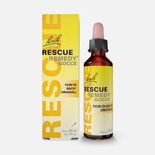 Carica l'immagine nel visualizzatore di Gallery, RESCUE Remedy, Giallo Acceso, 20 Millilitri, per la Salute mentale, con Alcol di Uva, Essenze della Miscela Rescue