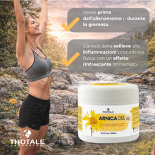Carica l'immagine nel visualizzatore di Gallery, Arnica per cavalli uso umano e Artiglio del Diavolo 500 ml, Gel Extra Forte 98%, crema per massaggi a muscoli e articola