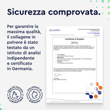 Carica l'immagine nel visualizzatore di Gallery, Collagene in Polvere, Collagene puro 500 g, 12500 mg di idrolizzato di collagene, Peptidi di Collagene di marca GELITA A