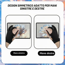 Carica l'immagine nel visualizzatore di Gallery, Guanto da Disegno, Guanto per Disegnare Tavoletta Grafica, Guanti Anti-Tocco Accidentale a 3 Strati Guanto, Guanti Table