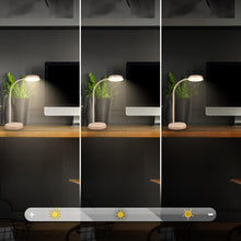Carica l'immagine nel visualizzatore di Gallery, BRILONER - Lampada da tavolo a LED con touch, dimmerabile a passi, orientabile, lampada da comodino, lampada da scrivani
