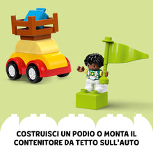Carica l&#39;immagine nel visualizzatore di Gallery, LEGO DUPLO Scatola Mattoncini – Auto e Camion, Giochi Educativi per Bambini e Bambine da 18 Mesi per le Abilità Motorie con Veicoli e Macchine Giocattolo da Costruire, Idee Regalo di Compleanno 10439