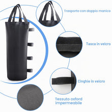 Carica l'immagine nel visualizzatore di Gallery, 4 sacchi di sabbia padiglione ponderazione ponderazione, tende, sacchi di sabbia versatili per gazebo e tende all'aperto