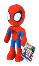 Carica l'immagine nel visualizzatore di Gallery, Simba - Disney Plush Marvel Spidey, 6315875810X12, +0 mesi, altezza 25 cm, in morbido tessuro, occhi che brillano al buio