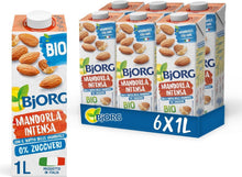 Carica l'immagine nel visualizzatore di Gallery, BJORG Bevanda Mandorla Intensa Biologica 0% Zuccheri 6x1L