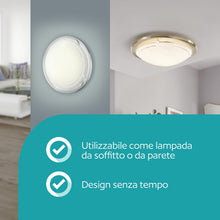 Carica l'immagine nel visualizzatore di Gallery, Eglo Planet 1, lampada da soffitto a 1 luce, plafoniera in metallo