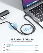 Carica l'immagine nel visualizzatore di Gallery, ORICO USB C femmina a USB 3.0 maschio USB A a 10 Gbps USB3.2 Gen 2 cavo adattatore, USB A a USB C femmina per USB 3.2 Ge