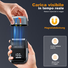 Carica l'immagine nel visualizzatore di Gallery, Mini Rasoio Elettrico da Barba con Display LED
