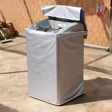 Carica l'immagine nel visualizzatore di Gallery, DERCLIVE Copertura portatile della lavatrice impermeabile resistente ai raggi UV del carico superiore della rondella della copertura