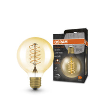 Carica l'immagine nel visualizzatore di Gallery, OSRAM vintage 1906 Globe 80 48 Filament DIM filamento vintage