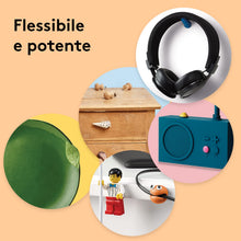 Carica l'immagine nel visualizzatore di Gallery, tesa Colla Modellabile Multiuso Sugru - Nera, Bianca e Grigia - 3 x 3,5 g
