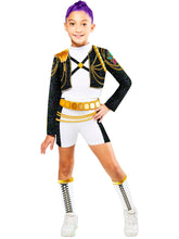 Carica l'immagine nel visualizzatore di Gallery, Rubies Official Netflix K-Pop Demon Hunters Rumi Golden Hybrid Child Costume, Kids Fancy Dress