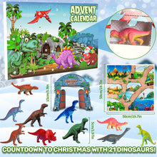 Carica l'immagine nel visualizzatore di Gallery, iZoeL Calendario Avvento 2024 Dinosauro Regalo Natale Ragazzi Bambino - 24 Mini Dinosauri Personaggi Playset per Natale Regalo Advent Calendar a Sorpresa le Vacanze Natale per Figlio Nipoti Bambini