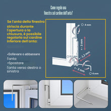 Carica l'immagine nel visualizzatore di Gallery, Enhon Fenster Einstellwerkzeug Set, Fenster Einstell Werkzeug Montage Multifunktions Tool Imbus TX15 Und Verstellschlüss