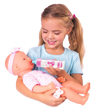 Carica l'immagine nel visualizzatore di Gallery, Simba New Born Baby 105560011 - Set di 2 biberon magici per bambole, con contenuto scomparso, 1 latte, 1 succo, 12 cm, a