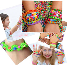 Carica l&#39;immagine nel visualizzatore di Gallery, TONZACK 40 Kit Braccialetti Elastici a Griglia,Più Di 2800 Pezzi Braccialetti Colorati,Regali Di Natale Per Bambini Premium Fai-Da-Te,Con Vari Accessori Perline e Telai,In 32 Colori
