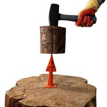 Carica l'immagine nel visualizzatore di Gallery, Spaccalegna manuale FOREST MASTER USAB da 7" per legna da ardere e legna da ardere. Spaccalegna con facilità - Tronchi d