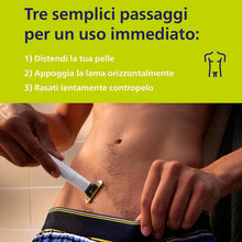 Carica l'immagine nel visualizzatore di Gallery, Philips OneBlade Intimate, cura intima, rifinitura e rasatura con protezione extra della pelle, Rasatura precisa e confortevole - senza radere completamente a zero, modello QP1924/30