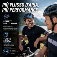 Carica l'immagine nel visualizzatore di Gallery, 60pz Cerotti Nasali Antirussamento per Sport, Respira Bene, Dormire Meglio, Tenuta Forte, Asticelle Rinforzate, Antisudo