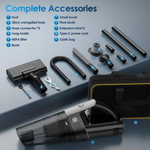 Carica l&#39;immagine nel visualizzatore di Gallery, Aspirabriciole Senza Fili a Batteria 7500-10000PA Aspirapolvere per Auto Aspirapolvere Portatile e Ultraleggero Aspirapolvere per Peli di Animali, Auto, Casa, Ufficio
