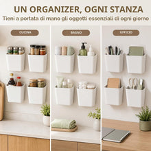 Carica l'immagine nel visualizzatore di Gallery, Organizer Cucina, Soluzione Di Archiviazione Multifunzionale, Organizer Cassetti Cucina, 4 Pezzi In PP, Organizzatore Cucina, Adatto Per Bagno E Ufficio