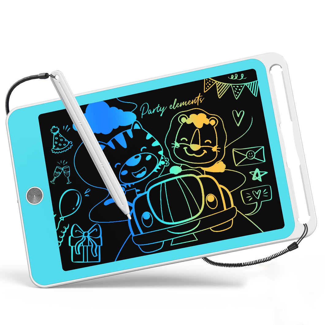 ORSEN Tavoletta Grafica LCD per Bambini 8.5 Pollici, Lavagna Cancellabile per Stimolare la Creatività, Lavagnetta Magica Regali di Compleanno Per 3 4 5 6 7 8 anni Ragazzi Ragazze (Bianco Blu)