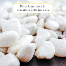 Carica l'immagine nel visualizzatore di Gallery, Ghiaia per giardino e decorazione interna ed esterna (bianco, 850g)