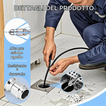 Carica l'immagine nel visualizzatore di Gallery, 1 pezzo di ugello ad alta pressione in acciaio inossidabile per tubi di scarico, compatibile con pulitore ad alta pressi