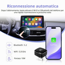Carica l'immagine nel visualizzatore di Gallery, 2-in-1 Adattatore CarPlay Wireless, Adattatore Android Auto Wireless