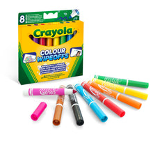 Carica l'immagine nel visualizzatore di Gallery, CRAYOLA - Pennarelli per Lavagna Bianca Lavabili, 8 Colori Assortiti, Punta Conica Grossa, 03-8223