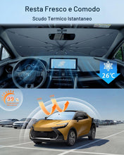 Carica l'immagine nel visualizzatore di Gallery, BIXUAN Parabrezza Parasole Compatibile con Toyota C-HR CHR 2024 2025 2026 Ombrello Parabrezza Auto Parasole Frontale Par