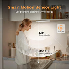 Carica l'immagine nel visualizzatore di Gallery, daphomeu 5 Pezzi LED Sottopensile Cucina, Dimmerabile Luce led Sottopensile, 20cm Bianco Freddo Luce Armadio led con Sen