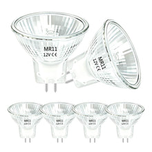 Carica l'immagine nel visualizzatore di Gallery, Lampadina Alogena 12V MR11 GU4 20W Dimmerabile, 35mm*35mm, 6 Pezzi