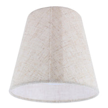 Carica l'immagine nel visualizzatore di Gallery, Set di 3 paralumi per lampadari, mini paralumi in lino, 3 pollici per 5 pollici per 5,5 pollici