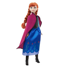 Carica l'immagine nel visualizzatore di Gallery, Mattel Disney Frozen - Anna, bambola con abito elegante e accessori ispirati al film Dsney Frozen 1, giocattolo per bambini, 3+ anni, HLW49
