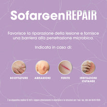 Carica l'immagine nel visualizzatore di Gallery, Sofargen Repair, Gel Cutaneo con Acido Ialuronico e Argento Sulfadiazina, Indicato Trattamento Locale di Lesioni Cutanee