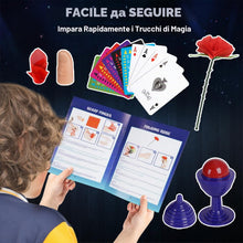 Carica l'immagine nel visualizzatore di Gallery, DINORUN Giochi di Magia per Bambini, Bastone Magico &amp; Cappello Magico