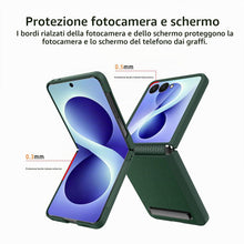 Carica l'immagine nel visualizzatore di Gallery, Lonkenn Custodia per Samsung Galaxy Z Flip 8, Cover Con Pellicola Protettiva, [Cavalletto] [Protezione Cerniera], Protez