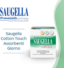 Carica l'immagine nel visualizzatore di Gallery, Saugella Cotton Touch Assorbenti Giorno con Ali, 42 Pezzi