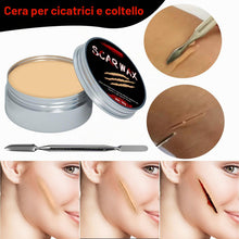 Carica l'immagine nel visualizzatore di Gallery, 8 pcs Kit per Trucchi Halloween Make Up, Finto Che Fa Cicatrice Artificiale