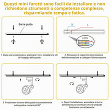 Carica l'immagine nel visualizzatore di Gallery, 2 Pezzi Mini Spot Light: Mini Spot Light con interruttore, piccola luce d'accento, USB 5V 3 W Illuminazione puntiforme p