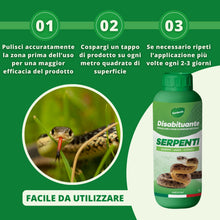 Carica l'immagine nel visualizzatore di Gallery, Gardemia Disabituante Anti Serpenti Granulare 1L Sgradito Azione Naturale Barriera Olfattiva a Vipere Bisce Rettili Giar