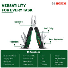 Carica l'immagine nel visualizzatore di Gallery, Bosch Multiutensile 16 in 1