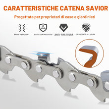 Carica l'immagine nel visualizzatore di Gallery, Savior 4x Catene per Motosega .300"LP da 28 Maglie di Trasmissione, 1.1mm, Adatte a Barre da 12 cm, Compatibili con WORX