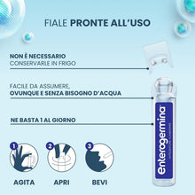 Carica l'immagine nel visualizzatore di Gallery, Enterogermina Benessere Intestinale, Fermenti Lattici Probiotici, Integratori Adulti e Bambini 3+ Favorisce l’Equilibrio della Flora Batterica Intestinale, Senza Glutine (30 Flaconcini/5 ml)