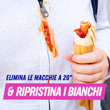 Carica l'immagine nel visualizzatore di Gallery, Vanish Oxi Action Multipower Polvere Bianco Splendente, Smacchiatore per Capi Bianchi, 1 Confezione da 500 g per Bucato, Additivo Lavatrice Multiazione senza Candeggina